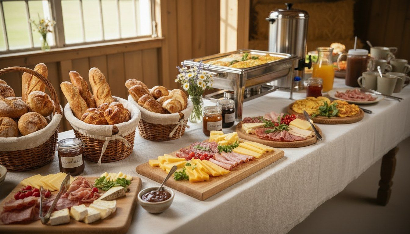 Samedi matin — Petit-déjeuner buffet